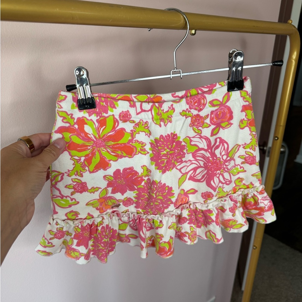 Lilly Kids Ruffle Mini Skort in Pink